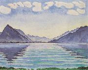 Ferdinand Hodler Lake Thun (nn03) oil painting picture wholesale